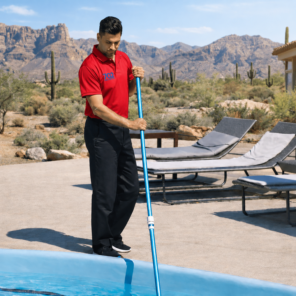 702 Pools Cleaning Technician